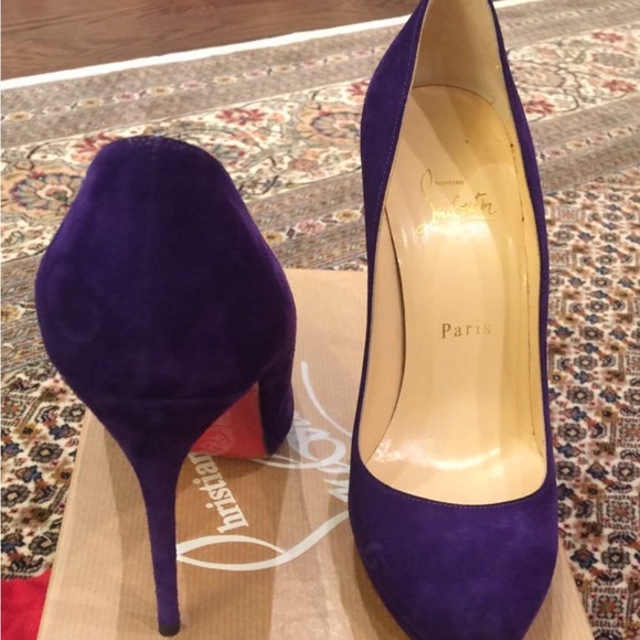 Christian Louboutin Filo 120 Veau Velours - Picture 4 of 5